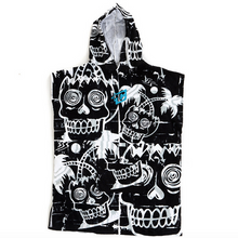 Charger l'image dans la galerie, Poncho Creatures Grom BLACK/WHITE
