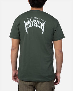 Lost Mayhem Designs Tee Pine Green