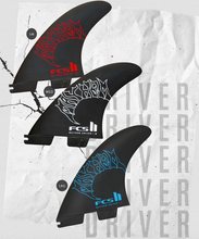 Charger l'image dans la galerie, FCS II Mayhem Driver Tri Fin Set / Ensemble de trois ailerons « Mayhem Driver » de FCS II
