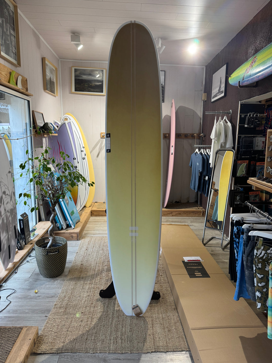 Indio Surfboards - LOG MACHINE Green Stone