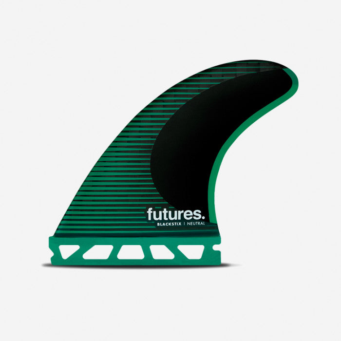 Thruster fins - F6 Blackstix Green, FUTURES.