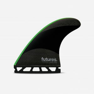 Dérives Thruster - John John FLORENCE signature Range - Techflex Neon Vert - M, FUTURES.