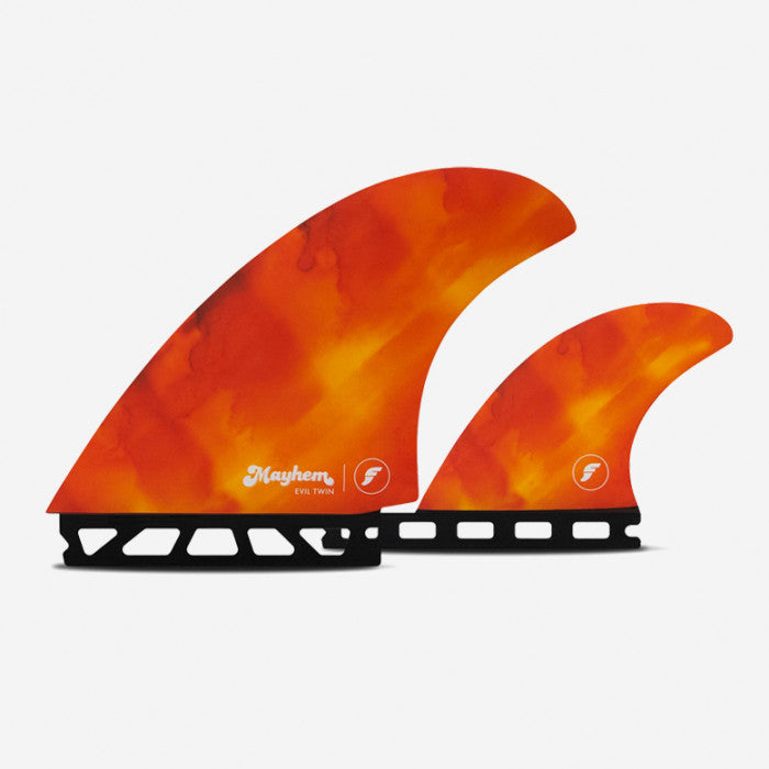 Dérives Twin +1 - Mayhem Evil Twin RTM Hex Red / Orange - Medium