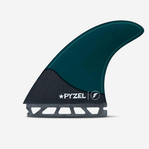 PYZEL - Large RTM Hex Pacific Blue Signature fins, FUTURES.